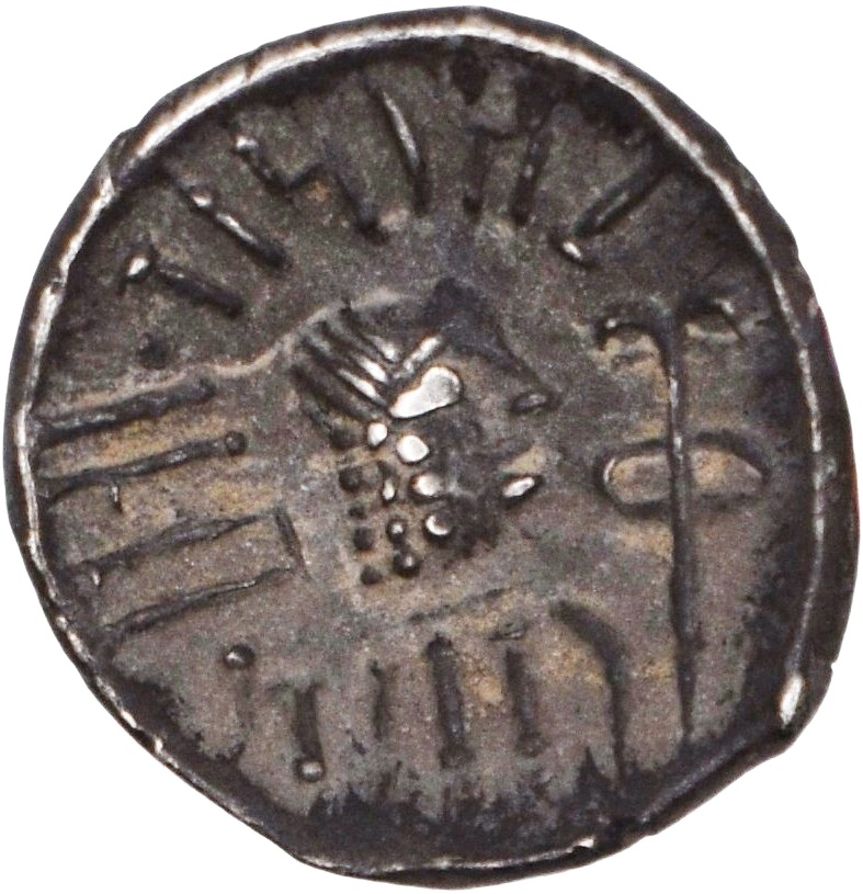 Him-021ヒムヤル王国 サラーン・ヤウーブ(175~215年頃)クィナーリウス銀貨 1.73 g 14.93 mm 造幣地:ライダン CAF 3.24i — 裏面